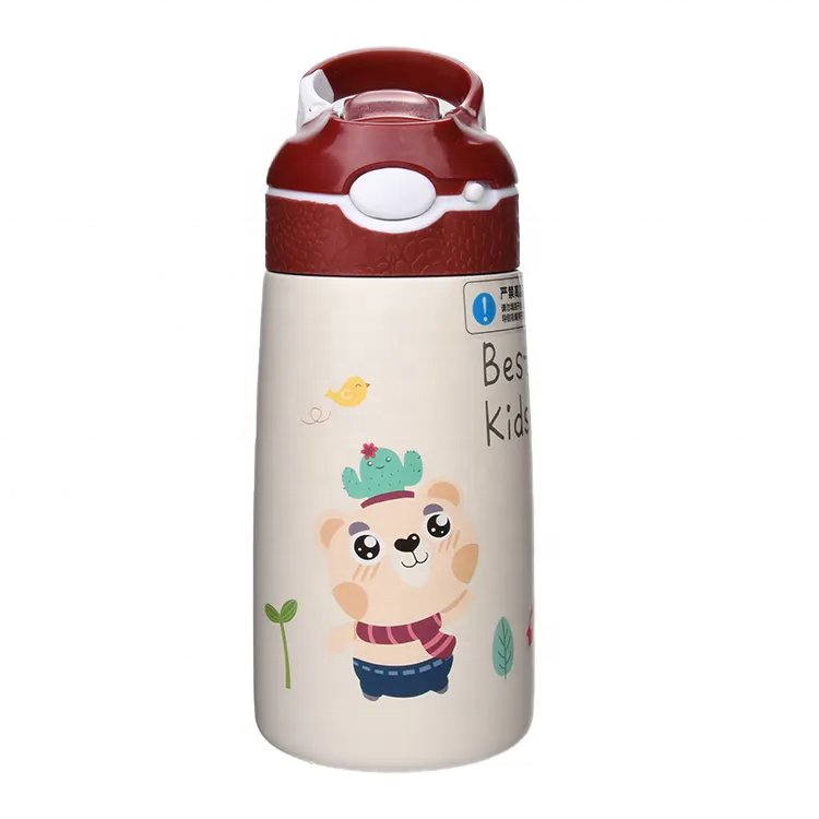 Aohea Customized color logo reusable gym sport metal sublimation stainless steel vacuum flasks thermos drinking water bottle