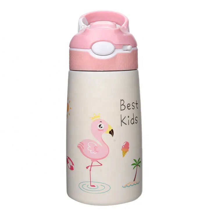 Aohea Customized color logo reusable gym sport metal sublimation stainless steel vacuum flasks thermos drinking water bottle