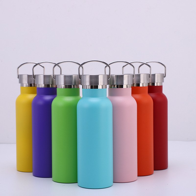 Custom LOGO Large capacity vacuum flask insulated bottle outdoor travel 304 stainless steel vacuum water bottle