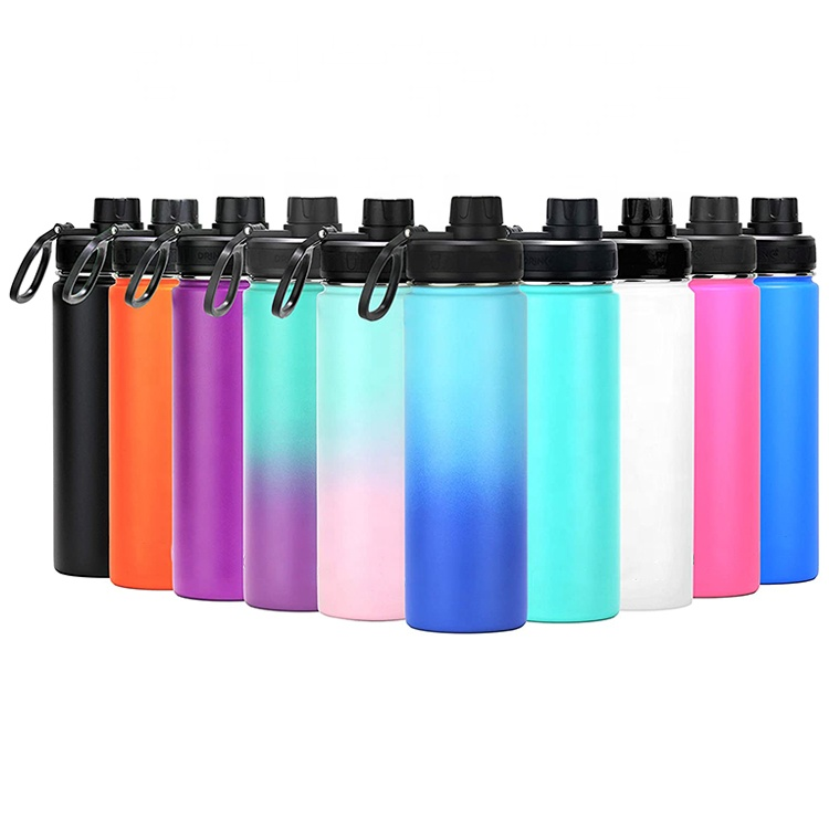 2022 new drinking luxury stainless steel insulated thermos water bottle gym vacuum flask