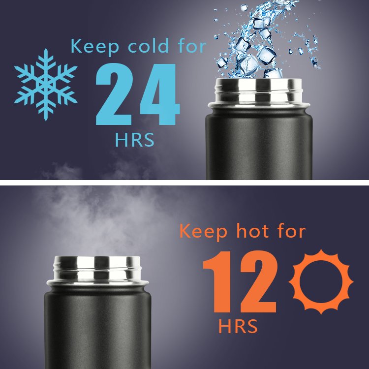 2022 new drinking luxury stainless steel insulated thermos water bottle gym vacuum flask