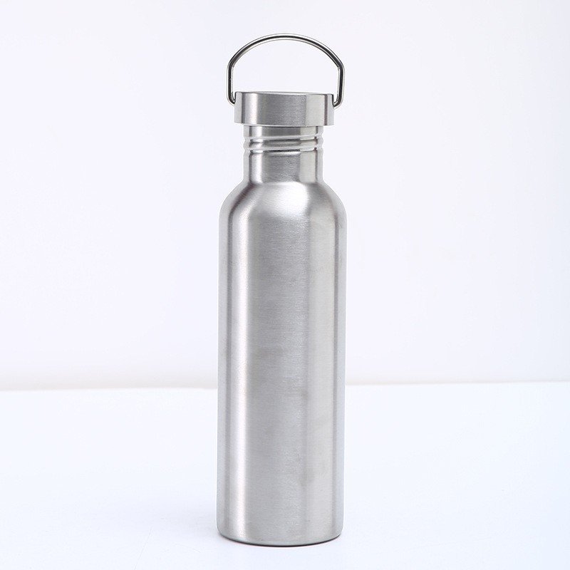 500 ml 750 ml 1000 ml wide mouth single wall stainless steel sport water bottle with stainless steel lid