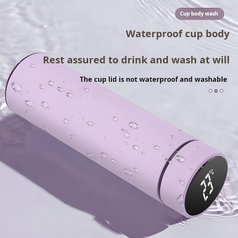 500ml Gift Cup Smart Thermos Cup Intelligent LED Vacuum temperature Display Stainless Steel Vacuum Flask