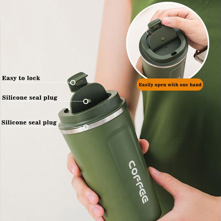 Design Double Wall Vacuum Flask Stainless Steel Outdoor Sport Led Smart Intelligent Water Bottle Coffee Mug Cup to Drink Water