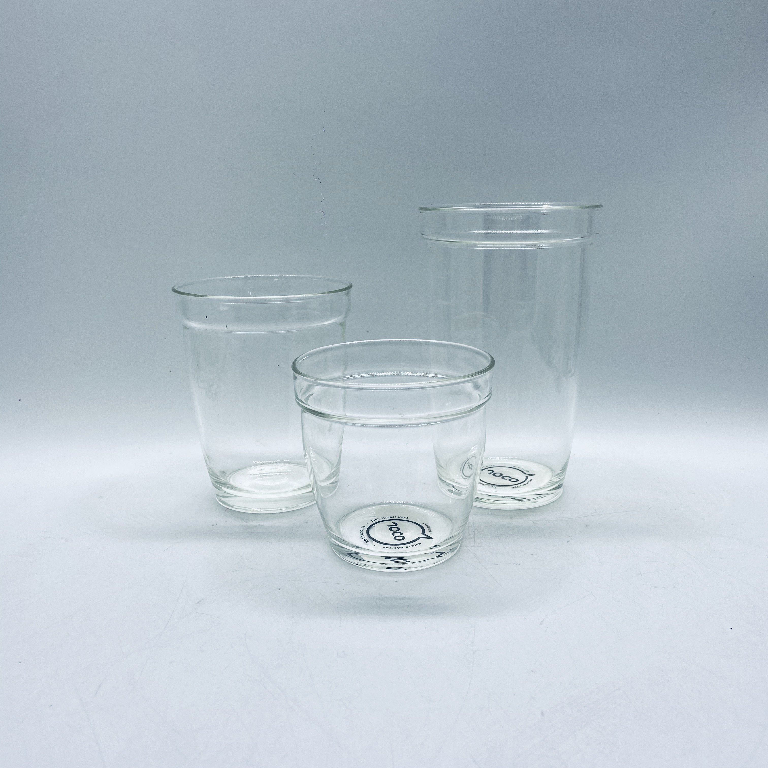 Transparent Glass milk Cup with Lid Coffee Mug for Tea Borosilicate Glass Cup Glassware for Chiller Frosty, Frozen