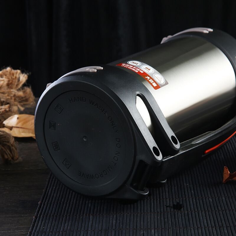 Robben Insulated 2L Stainless Steel Camping Outdoor Sports Household Hot Tea Water Kettle Thermos Vacuum Flask