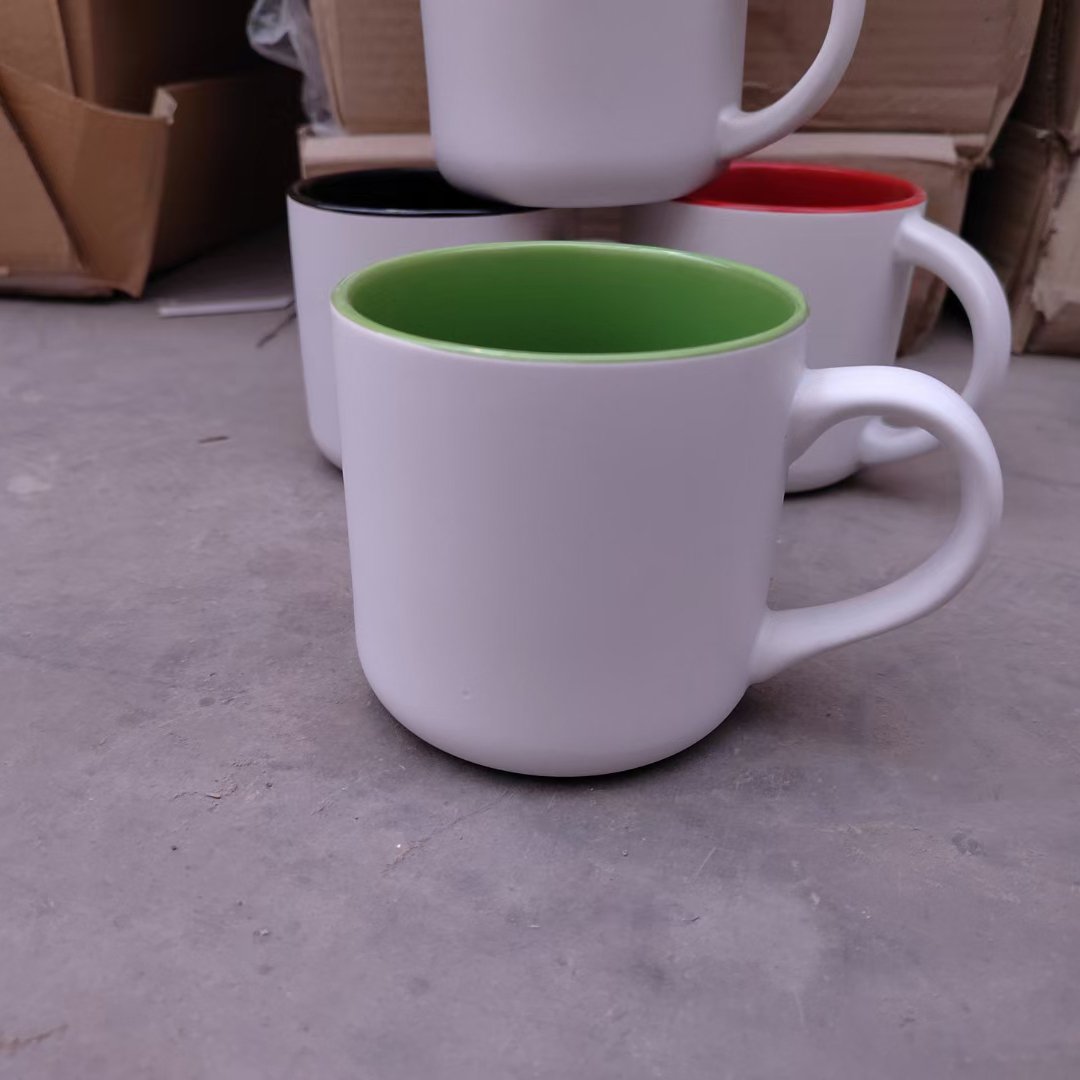 Ceramic speckled mug