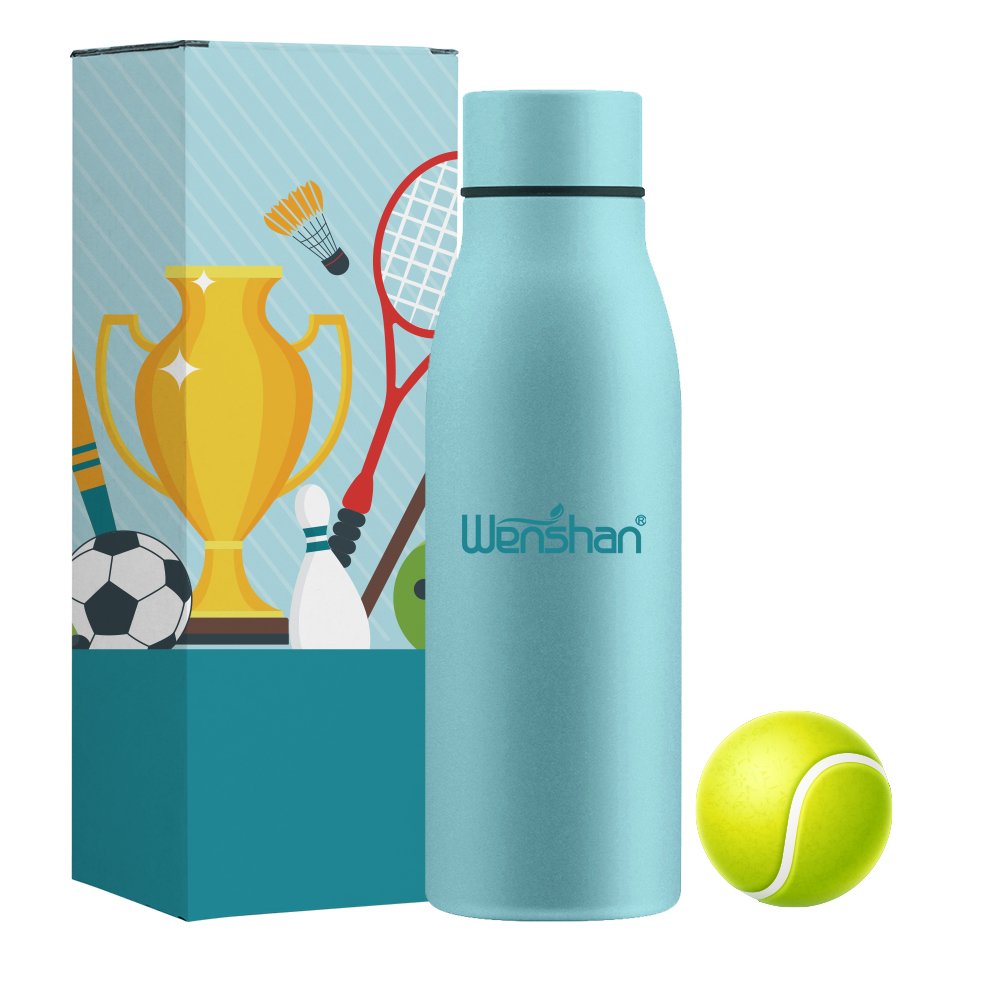 Custom Logo Thermos Water Bottle Double Wall Vacuum Insulated 600ml Camping Vacuum Flask Stainless Steel Water bottle