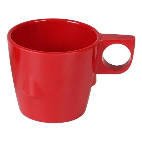 stackable melamine cup mug with handle for coffee tea kids 7oz 8oz 300ml