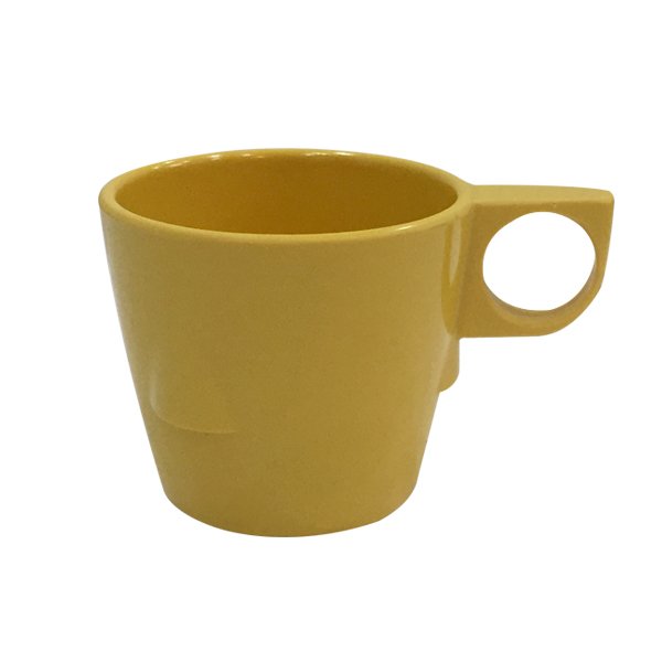 stackable melamine cup mug with handle for coffee tea kids 7oz 8oz 300ml