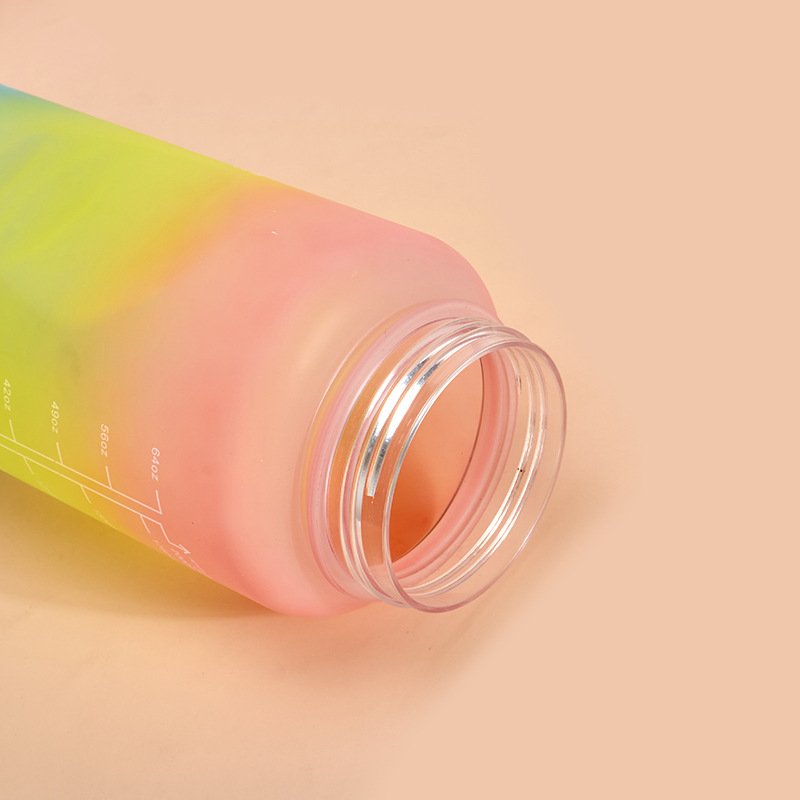 Sports Water Bottle 3pcs/set Motivational Water Bottle For Male Female Set 2000ml 900ml 280ml Portable Reusable Summer Cups