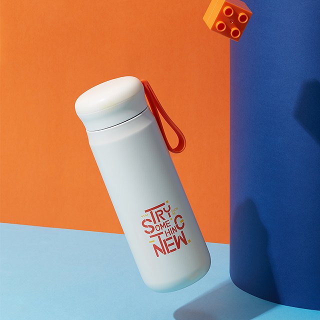 Vacuum Flask New Mug Water Bottle With Custom Logo 570ML Coffee mug Fashion 304SUS Insulate Portable Tumbler Bottle