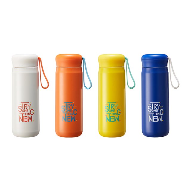Vacuum Flask New Mug Water Bottle With Custom Logo 570ML Coffee mug Fashion 304SUS Insulate Portable Tumbler Bottle