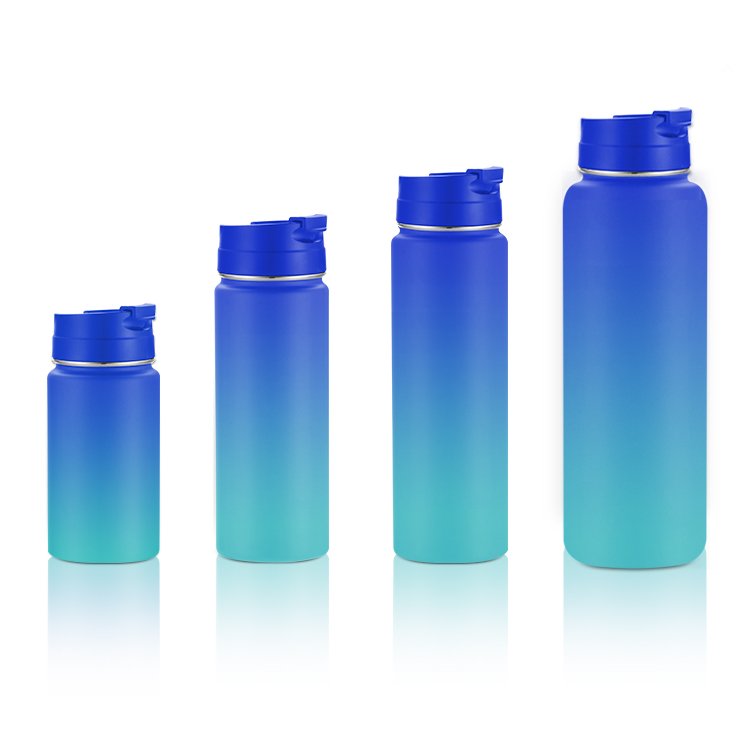 Top seller eco-friendly insulated sport water bottles double wall stainless steel vacuum flask