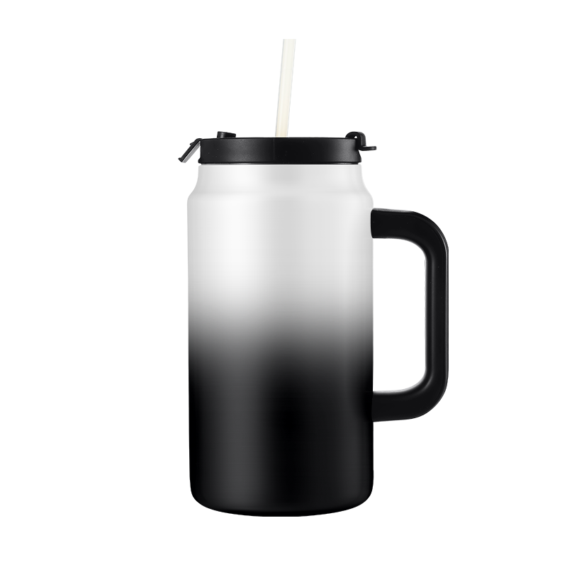 50oz Beer cup sample accept Customized logo Insulated Travel Mug Beer Tumbler with handle stainless steel cup Tumblers
