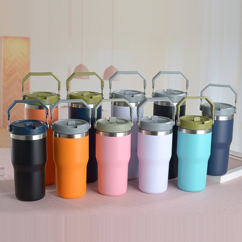 USA Warehouse stocked 20oz 30oz Stainless Steel Cups Coffee Car Mugs with Logo Sublimation Travel beer Tumbler