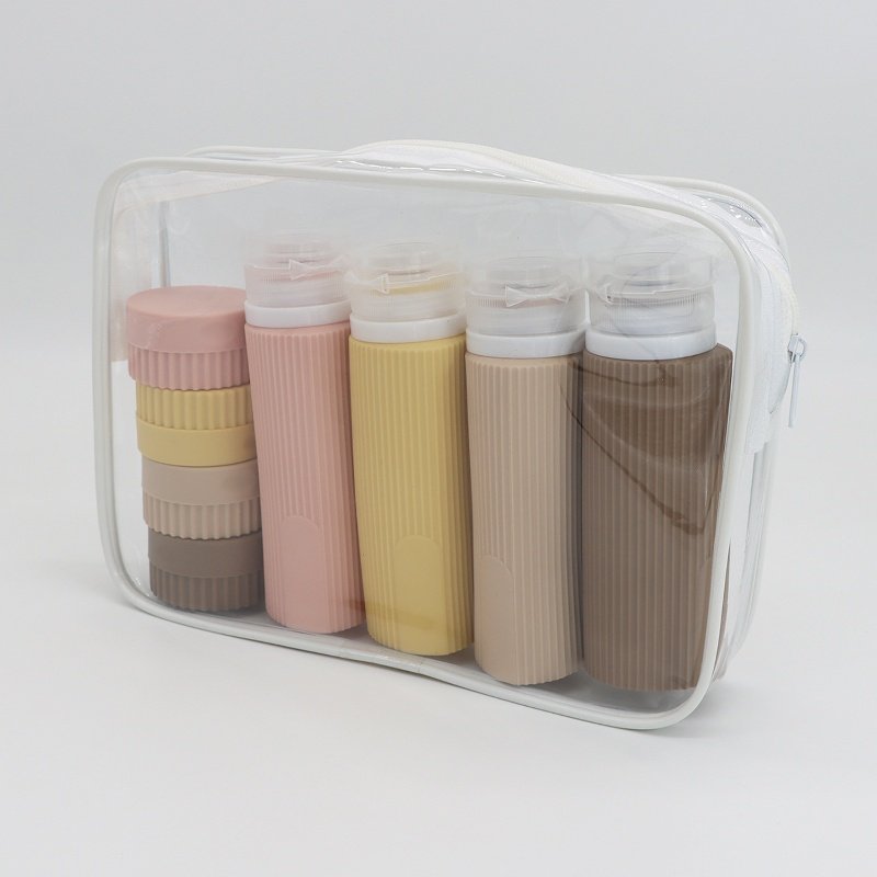 OEM/ODM Empty Eco Friendly silicone travel cosmetic bottle cover