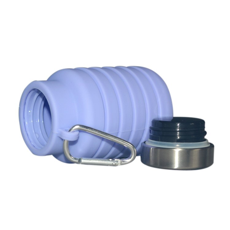 MHC Water Bottle Eco Friendly Sports Silicone Collapsible Water Bottle With Custom Logo foldable water bottle
