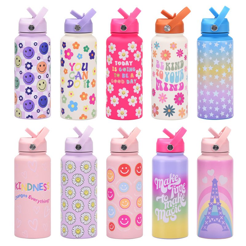 RTS stainless steel tumbler vacuum flask sport gym double insulated stainless steel personalized water bottle