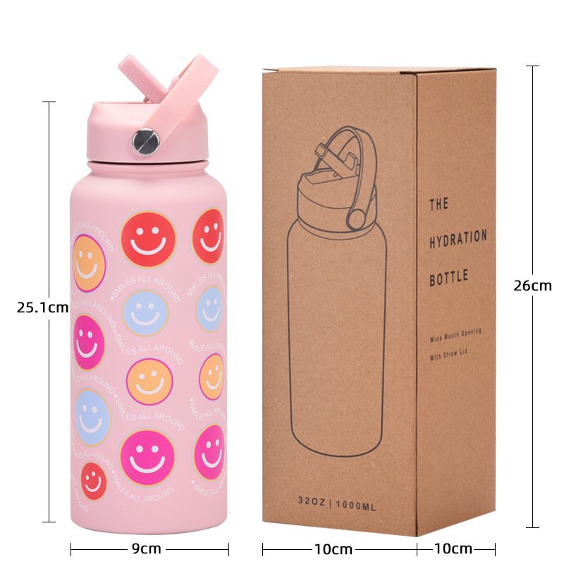 RTS stainless steel tumbler vacuum flask sport gym double insulated stainless steel personalized water bottle