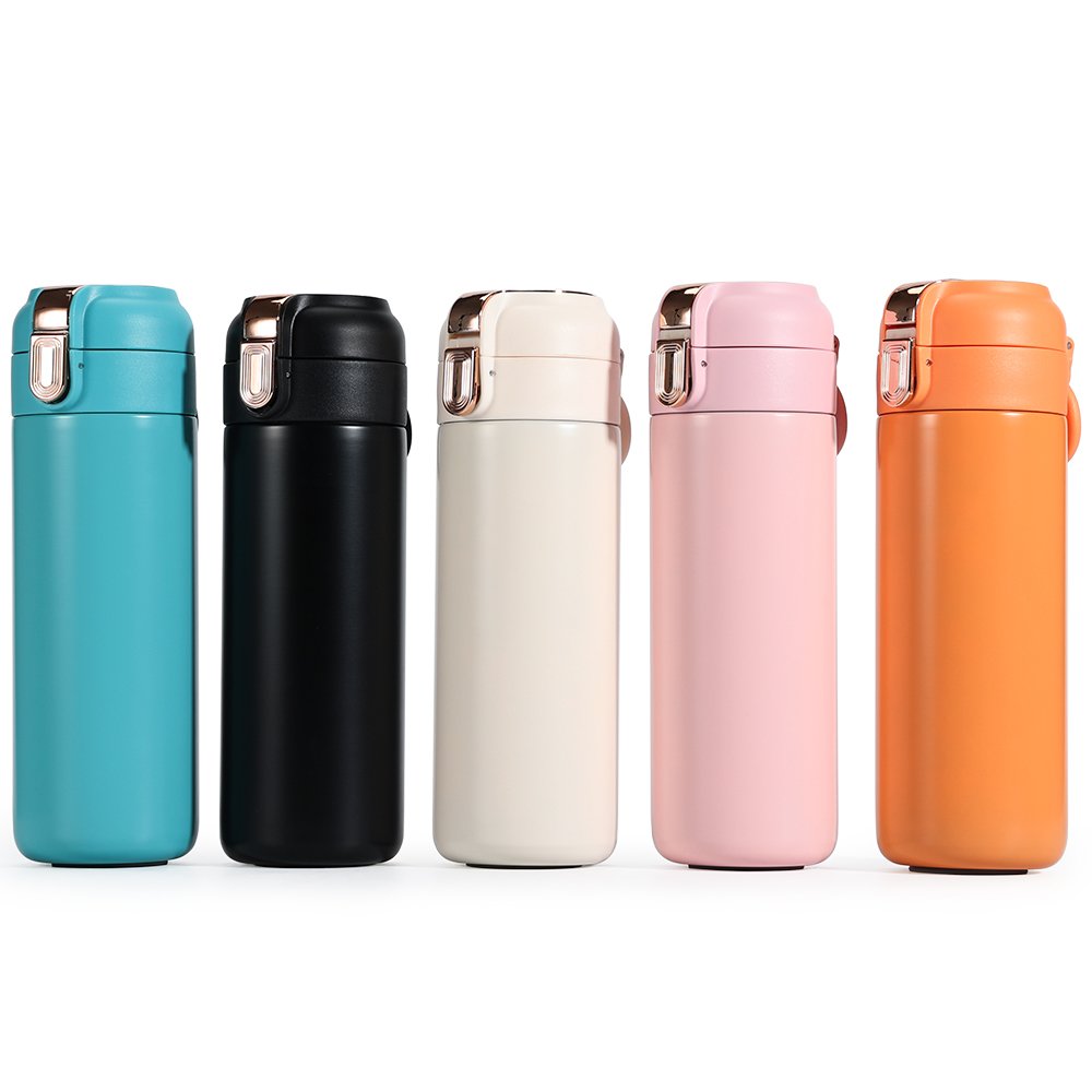 Portable Stainless Steel water bottles vacuum flask sinsulated water bottles for Outdoor LED display