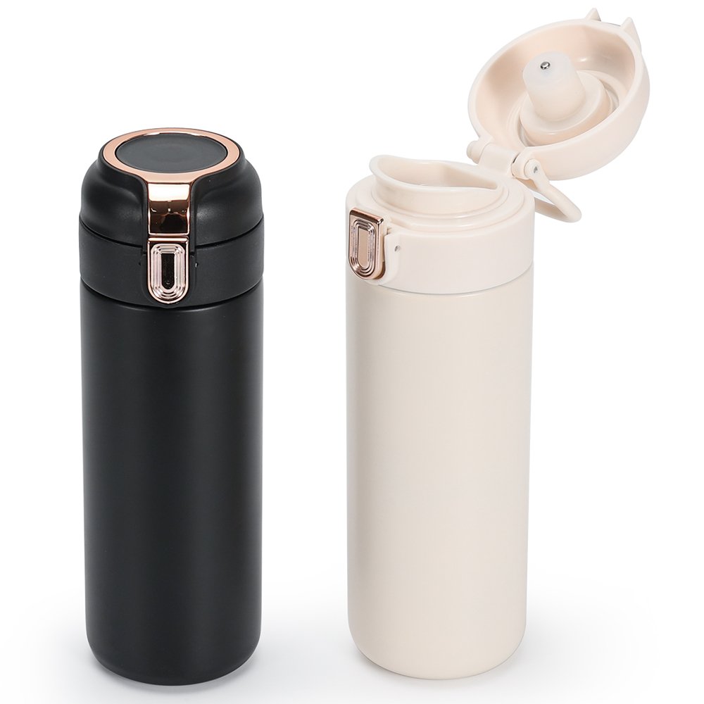 Portable Stainless Steel water bottles vacuum flask sinsulated water bottles for Outdoor LED display