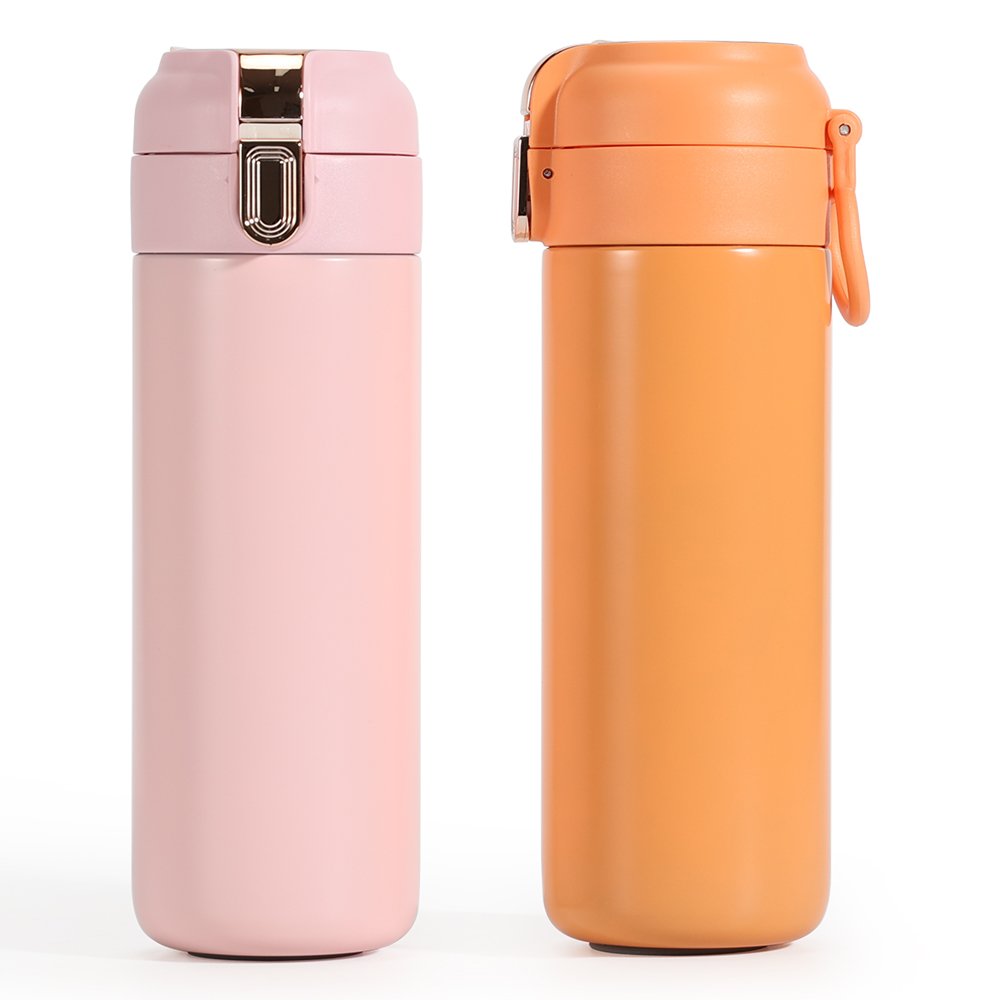 Portable Stainless Steel water bottles vacuum flask sinsulated water bottles for Outdoor LED display