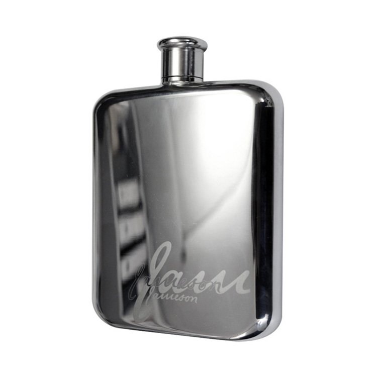Hot Selling Excellent quality 6Oz Stainless Steel Hip Flask with customized logo