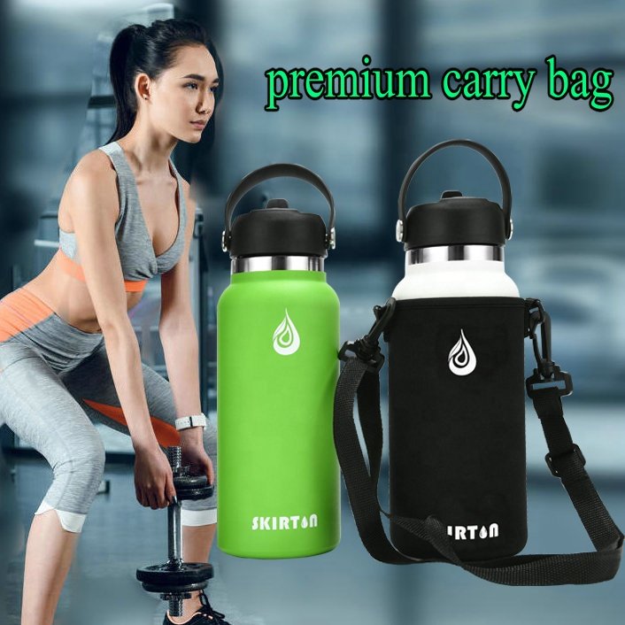 Customised 18oz 25oz 32oz 40oz 64oz Wholesale Custom Logo Food Grade Double Wall Vaccum Aqua Flask Tumbler water bottle