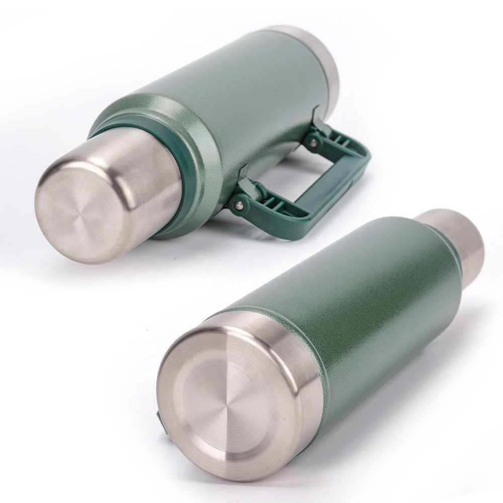24 Hours keeping hot popular BPA free custom outdoor camping wide mouth vacuum flask thermo bottle