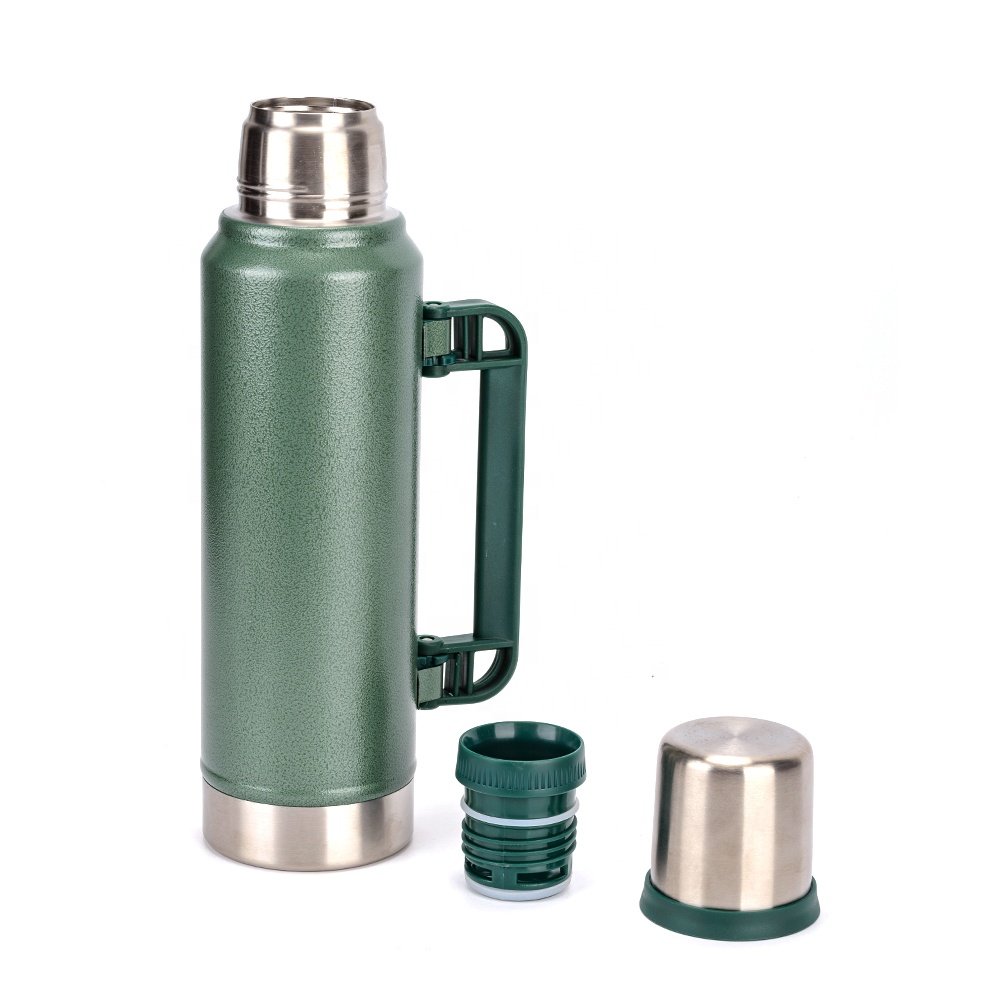 24 Hours keeping hot popular BPA free custom outdoor camping wide mouth vacuum flask thermo bottle