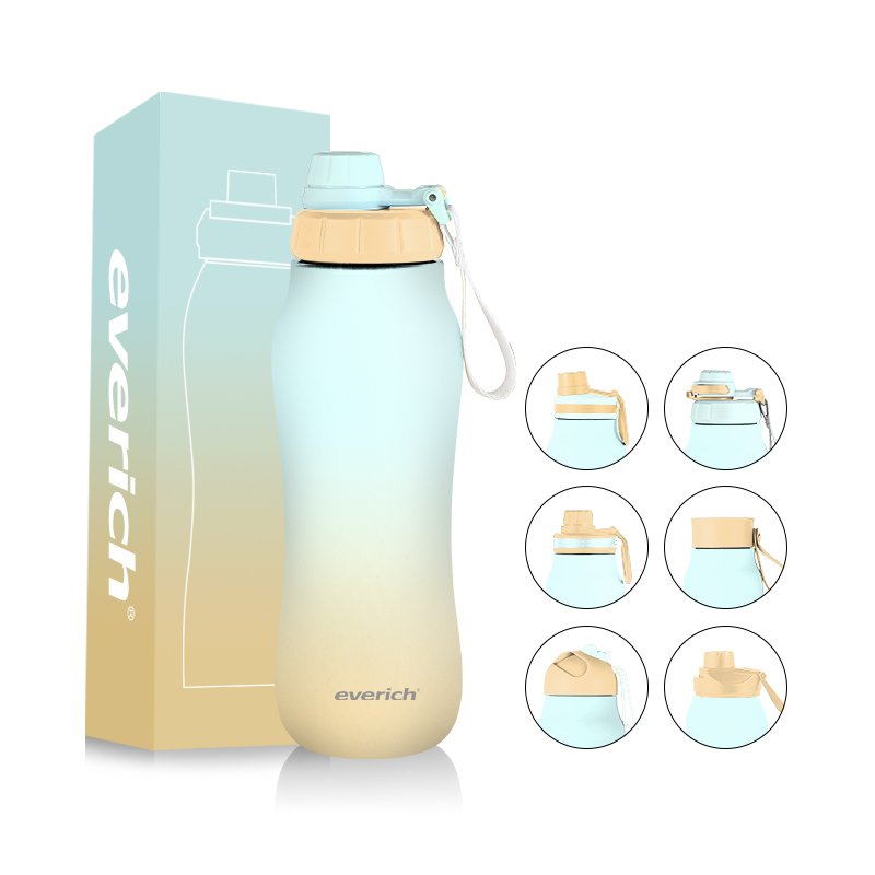 2024 New Double Wall Stainless Steel Water Bottle Thermos Insulation Vacuum Flask Water Bottles Support ODM and OEM sevice