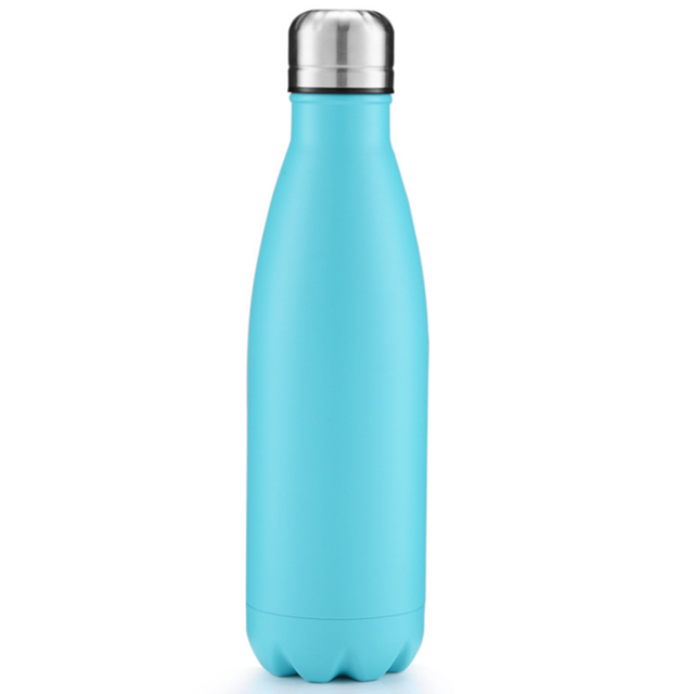 Madou Food-Grade Stainless Steel Double-Wall Vacuum Flask Cola Shaped Insulated Thermos Sublimation Blank Water Bottle for Baby