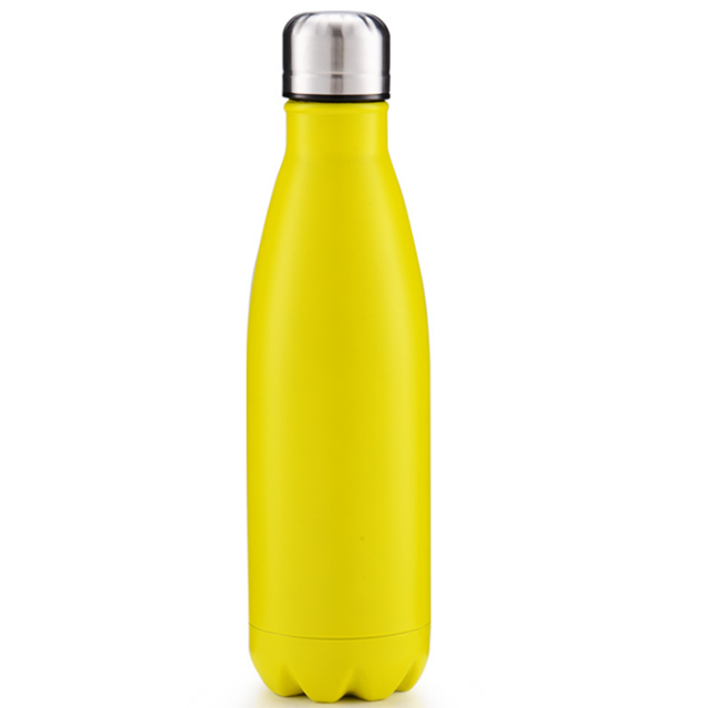 Madou Food-Grade Stainless Steel Double-Wall Vacuum Flask Cola Shaped Insulated Thermos Sublimation Blank Water Bottle for Baby