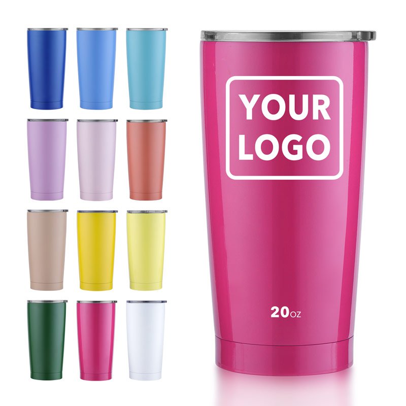 20oz Tumbler Stainless Steel Travel Coffee Tea Mugs Vacuum Cup