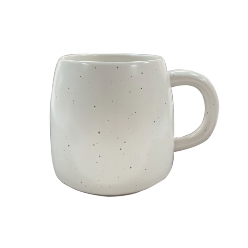 Black dot design ceramic mug nordic style 11oz Sublimation Mugs Blank White Coffee Ceramic Mug for Gift