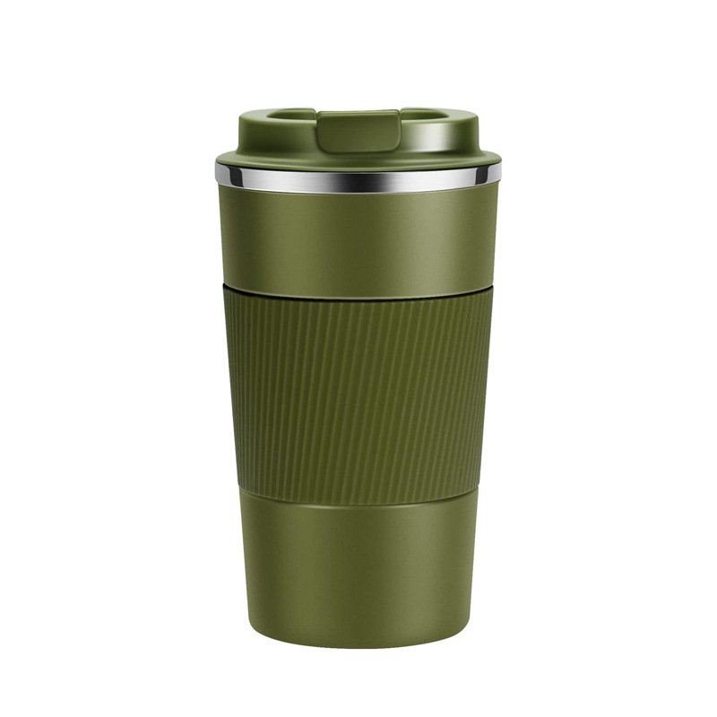 Goofit Travel Mug Thermal Insulated Vacuum Insulation Stainless Steel Bottle for Hot and Cold Drinks Reusable Coffee Cup