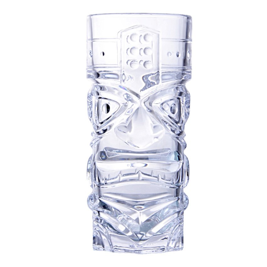 Wholesale 15oz Tiki Glass Mug Barware Hawaii Tiki Glass Cocktail Tall Collins drinking Glasses