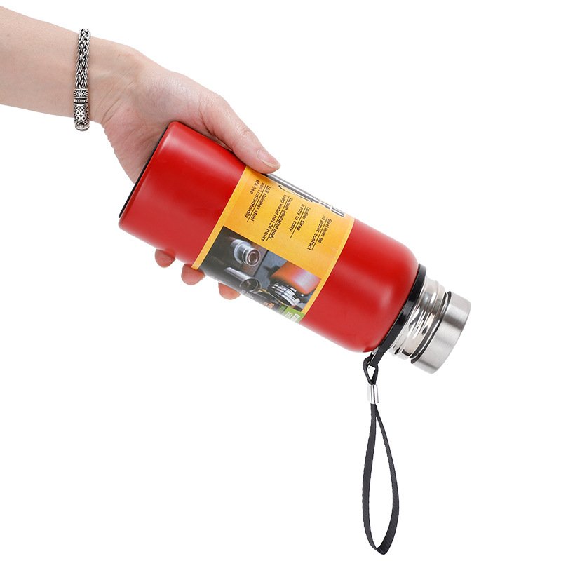 500ml 800ml 1L 1.5L Double Wall Stainless Steel Insulation Travel Sport Vacuum Flask Thermos Water Bottle with Mug Lid
