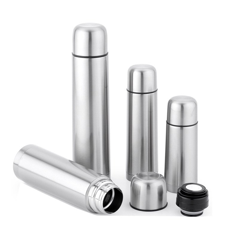 500ml 800ml 1L 1.5L Double Wall Stainless Steel Insulation Travel Sport Vacuum Flask Thermos Water Bottle with Mug Lid