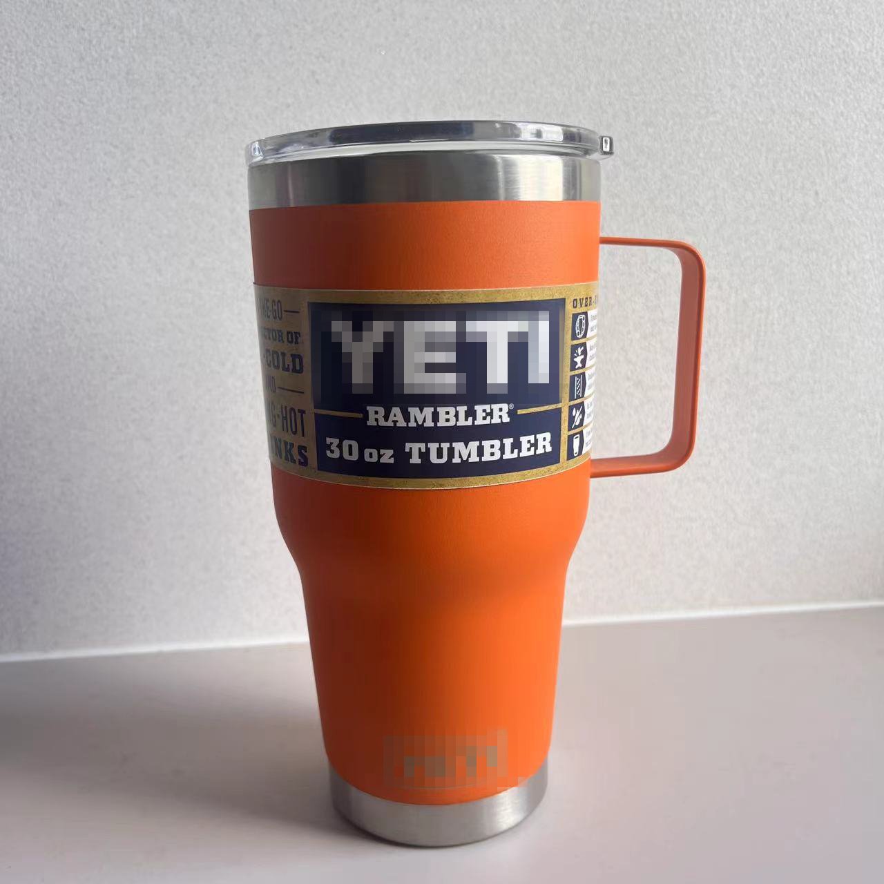 30oz Portable Outdoor Sports Vacuum Flask with Handle Yetis-Compatible Travel Kettle Pot for Water and Belly Flask Use