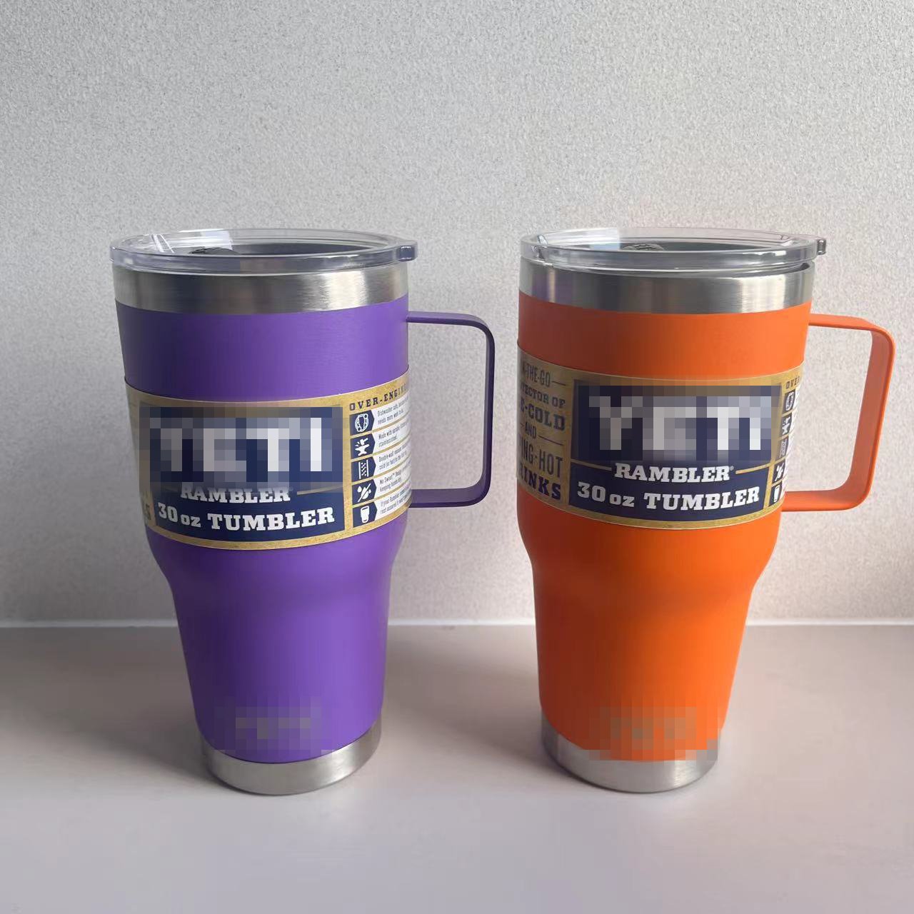 30oz Portable Outdoor Sports Vacuum Flask with Handle Yetis-Compatible Travel Kettle Pot for Water and Belly Flask Use