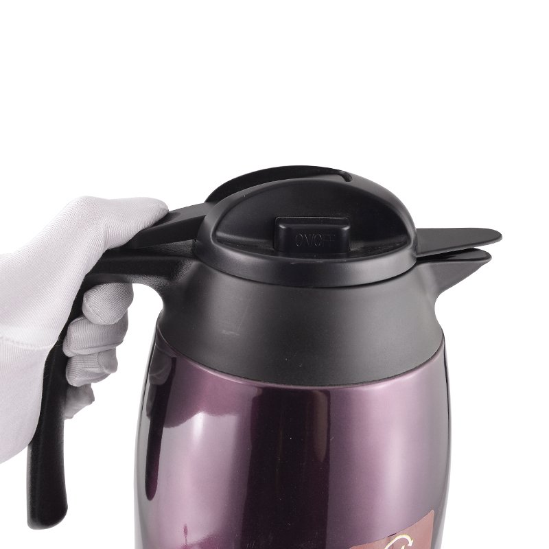 Wholesale Food Grade airline coffee pot double walled stainless steel arabic thermos vacuum flasks