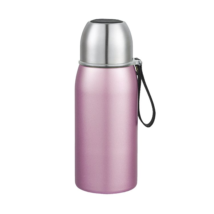 High Quality 600ML BPA-Free Lid Stainless Steel Thermos Drinking Water Bottle Big