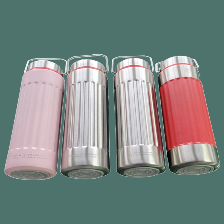 Insulated Sport Thermos Bottle 25oz Stainless Steel Water Bottle Travel Cup Double Wall Vacuum Flask Thermal Tumbler