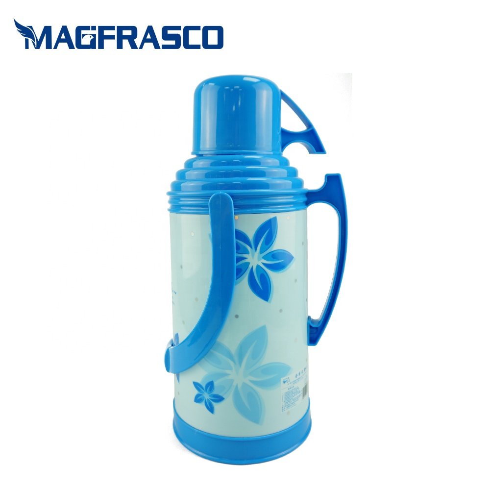 Factory 2L 3.2L Glass Refill Plastic Termos Thermal Thermos Vacuum Flask for Hot Cold Coffee Water