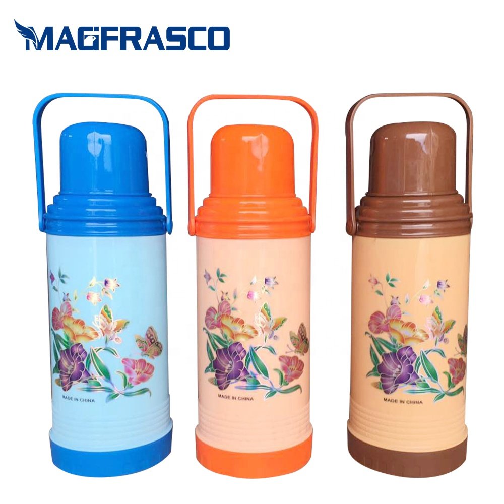 Factory 2L 3.2L Glass Refill Plastic Termos Thermal Thermos Vacuum Flask for Hot Cold Coffee Water