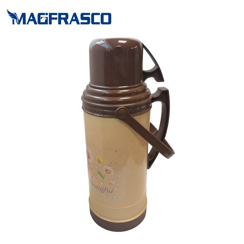 Factory 2L 3.2L Glass Refill Plastic Termos Thermal Thermos Vacuum Flask for Hot Cold Coffee Water