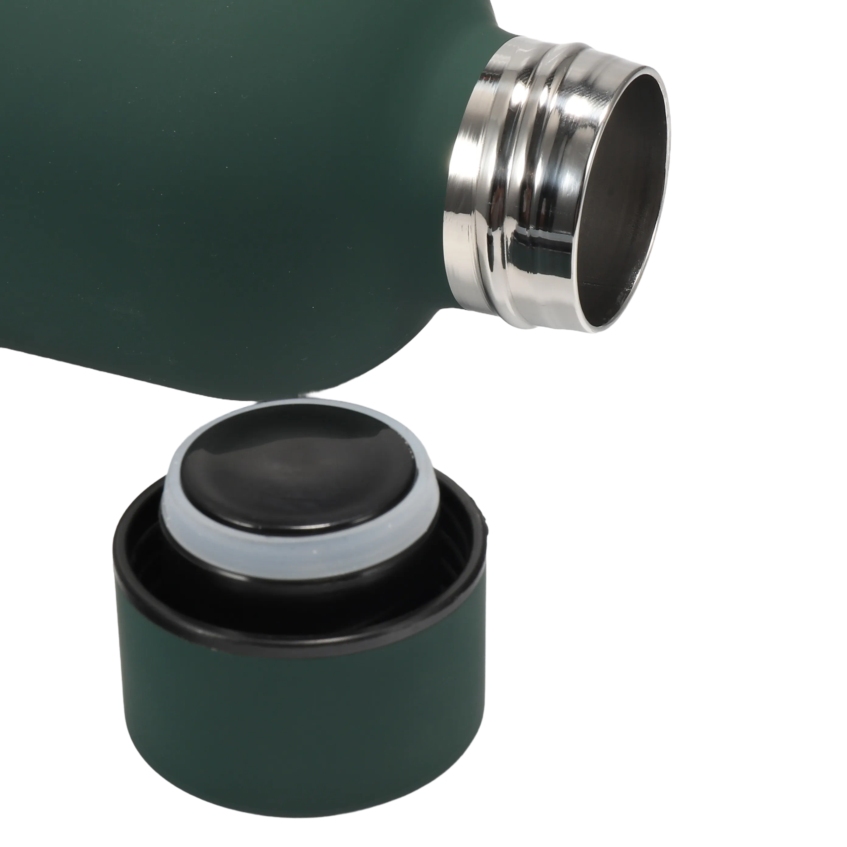 Custom logo stainless steel vacuum flask sport water bottle powder coated water bottle for sports
