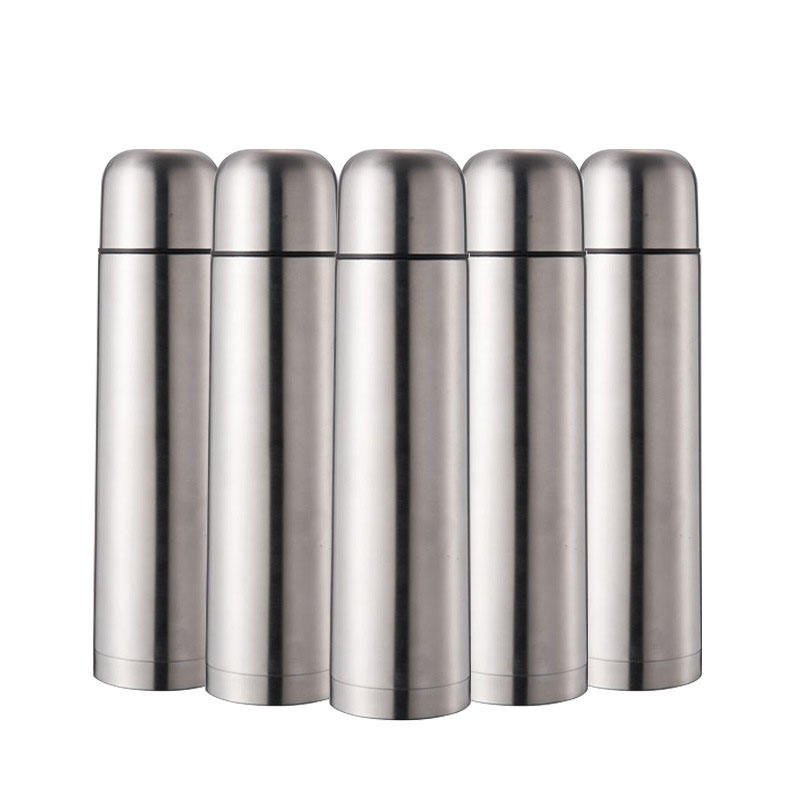 2024 New 12-34 oz Vacuum Flask Bullet Thermos Insulated 304 Stainless Steel Travel Tumbler Water Bottle With Cups